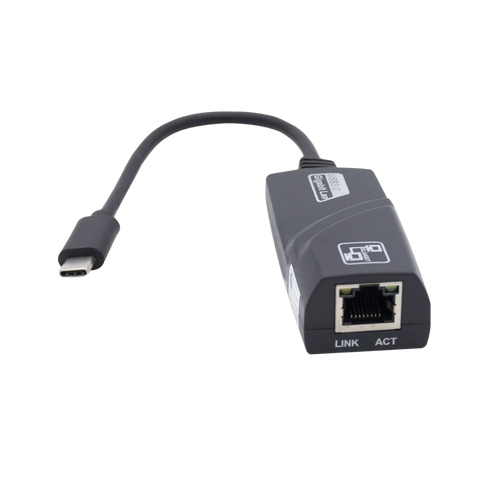 [TC-RJ45-GE001] Adaptador Tipo C a RJ45 10/100/1000 Mbps — galería 1