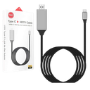 [CAB-TC-HDMI-2M-4K30] Cable USB Tipo C a HDMI 4K 30Hz 2 Metros — galería 1