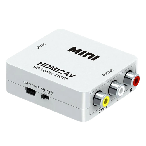 [CONV-HDMI-RCA-1080P] Caja Convertidora Mini HDMI a RCA — galería 1