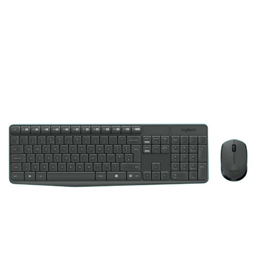 [097855120199] Combo Logitech Inalámbrico Multimedia Teclado + Mouse MK235 — galería 1