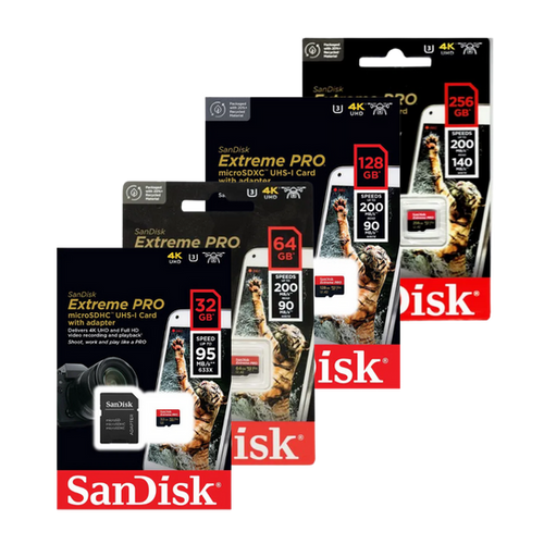 [619659155414] Memorias MicroSD SanDisk Extreme PRO de 32GB a 512GB — galería 3