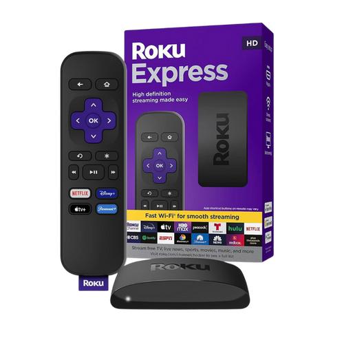 [829610004921] Roku Express | Dispositivo de transmisión Roku HD con control remoto estándar — galería 3