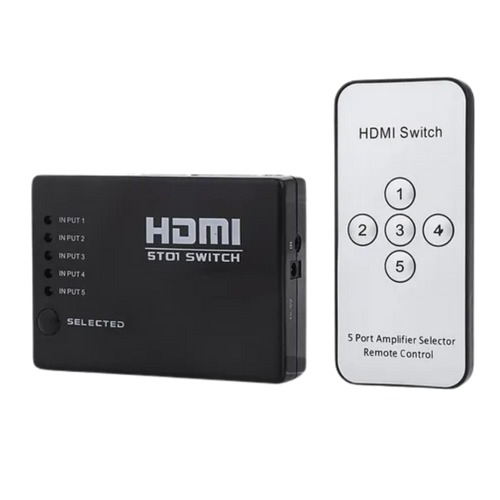 [SW-HDMI-5X1-CTRL] Switch HDMI 1x5 + Control — galería 1