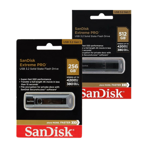 [619659152826] USB SanDisk Extreme PRO (256GB y 512GB) — galería 1