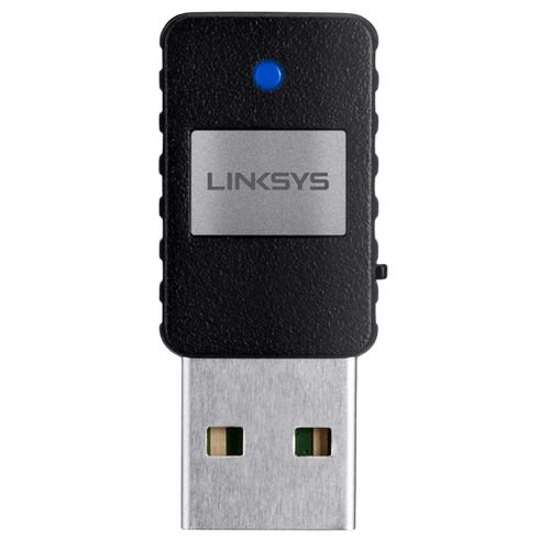 [745883596461] Adaptador mini USB inalámbrico Linksys AC 580 de doble banda (AE6000) — galería 1
