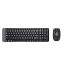 Combo Logitech Inalámbrico Teclado + Mouse MK220