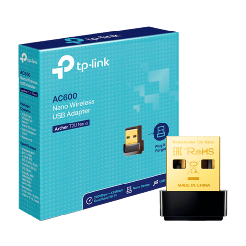 Adaptador WiFi USB TP-Link Nano AC600