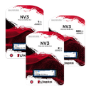 Unidad de Estado Sólido Kingston NV2 / NV3 M.2 2280 – 500GB, 1TB y 2TB
